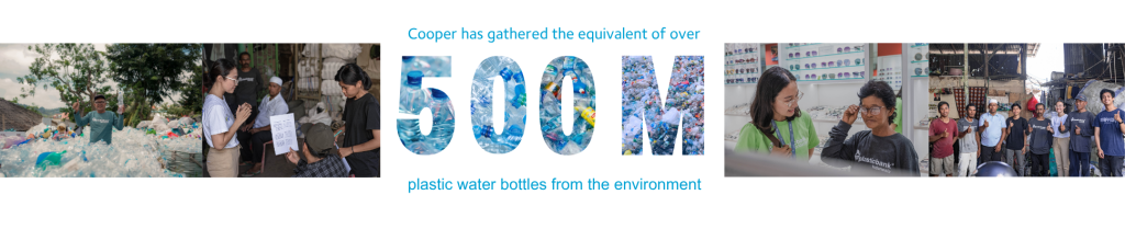500 million plastic water bottles collected! 1